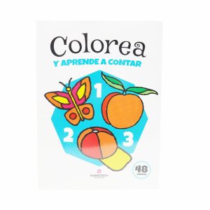Libro Colorea Y Aprende A Contar SALDAÑA 26 Páginas