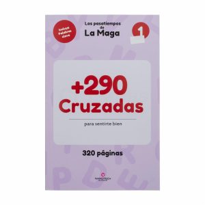 Libro Los Pasatiempos De La Maga Más 290 Cruzadas MR.BOOKS 320 Páginas