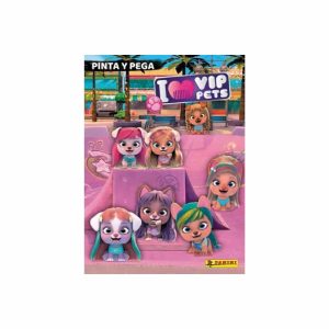 Libro I Vip Petes Pinta Y Pega PANINI 20 Páginas