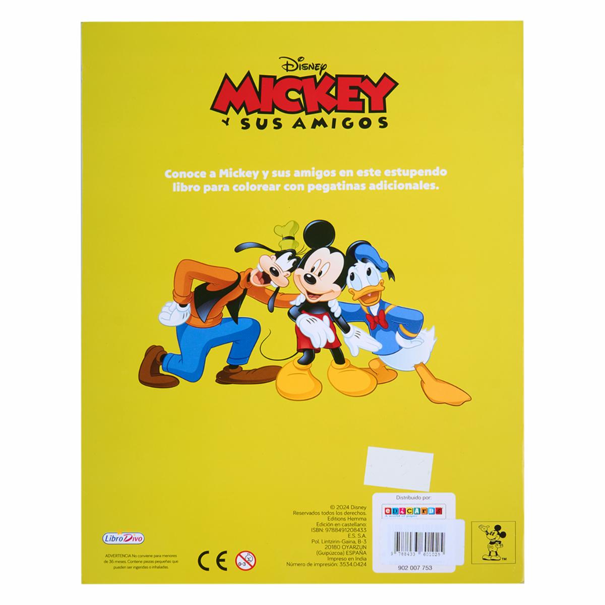 Libro Disney Mickey Y Sus Amigos LIBRO DIVO 20 Páginas - Image 2