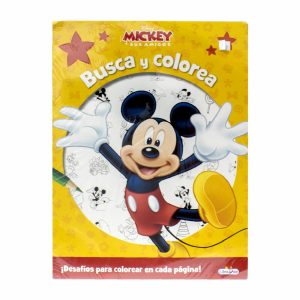 Libro Busca Y Colorea Disney Varios 4T LIBRO DIVO 16 Páginas
