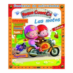 Libros Peque Cuentos Cuaderno De Actividades Las Motos PANINI 32 Páginas