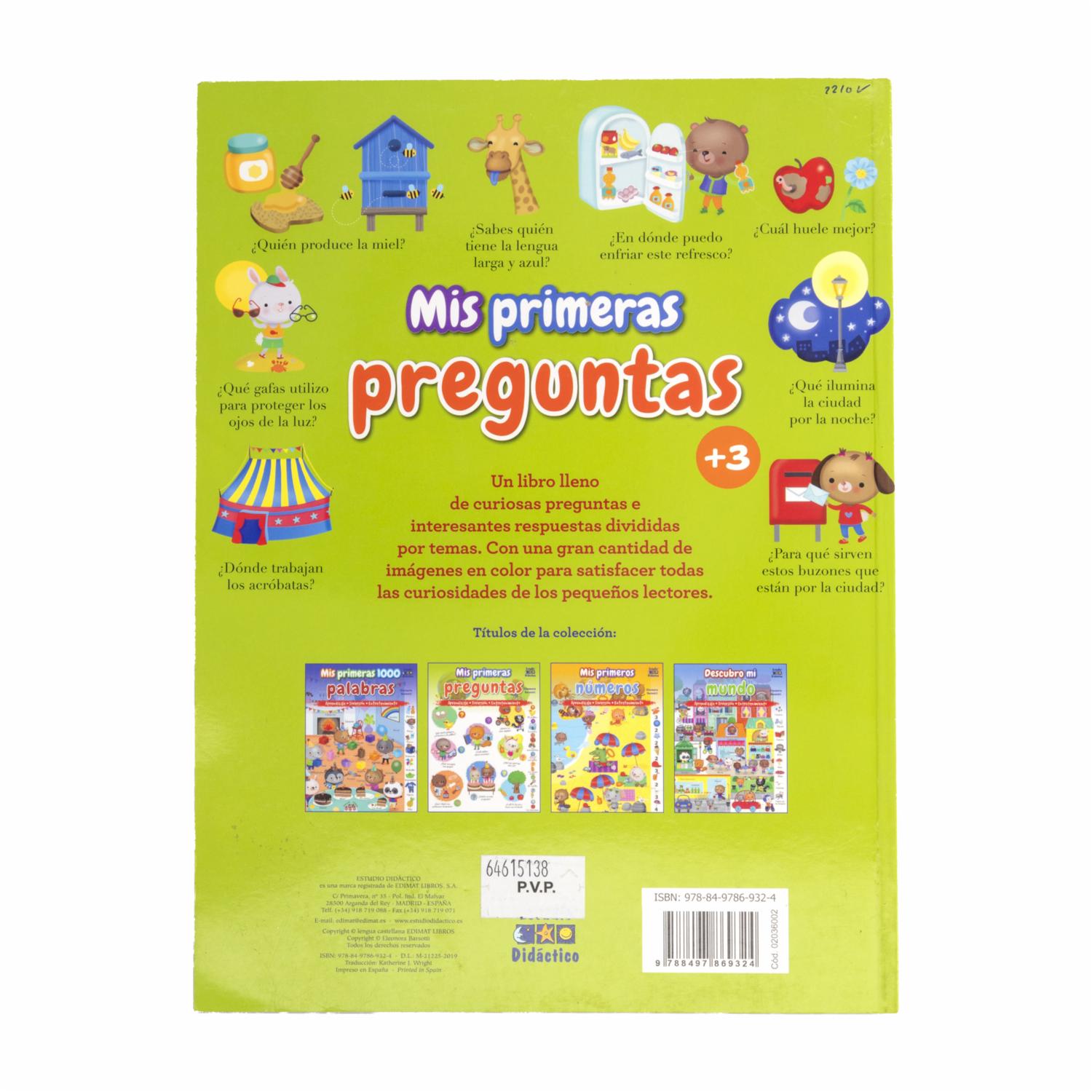 Libro Primero Preguntas EDITORIAL ALMA 24 Páginas - Image 2