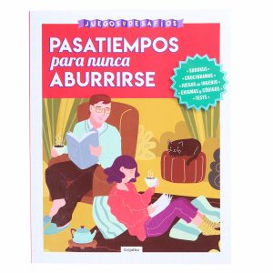 Libro Pasatiempos Para Nunca Aburrirse GRIJALBO 95 Páginas