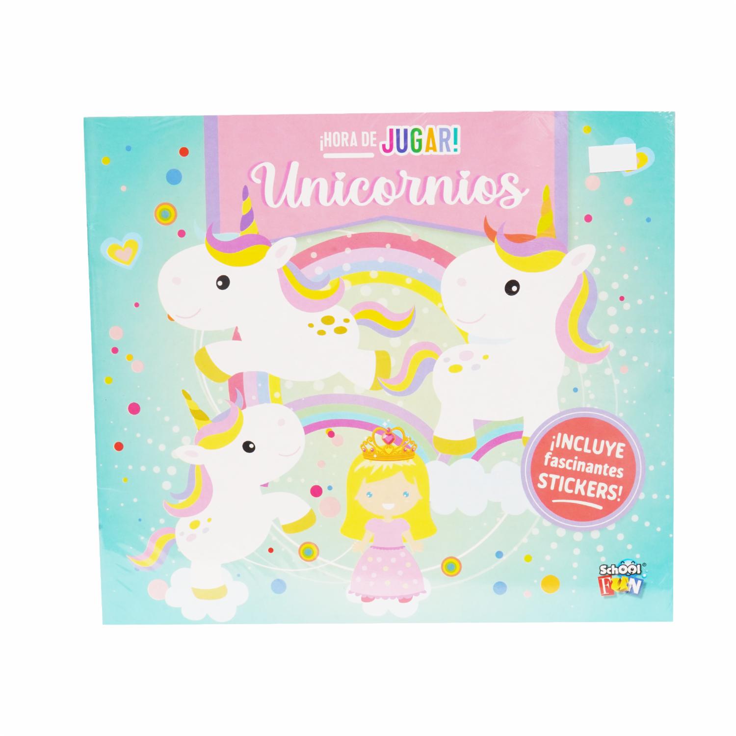 Libro Colección Hora De Jugar La Granja Dinosaurios La Selva Y Unicornios EDIBOOK 24 Páginas - Image 2