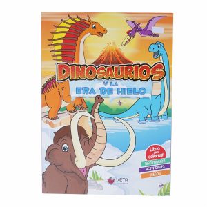 Libro Dinosaurios Y La Era Del Hielo VETA EDICIONES 64 Páginas