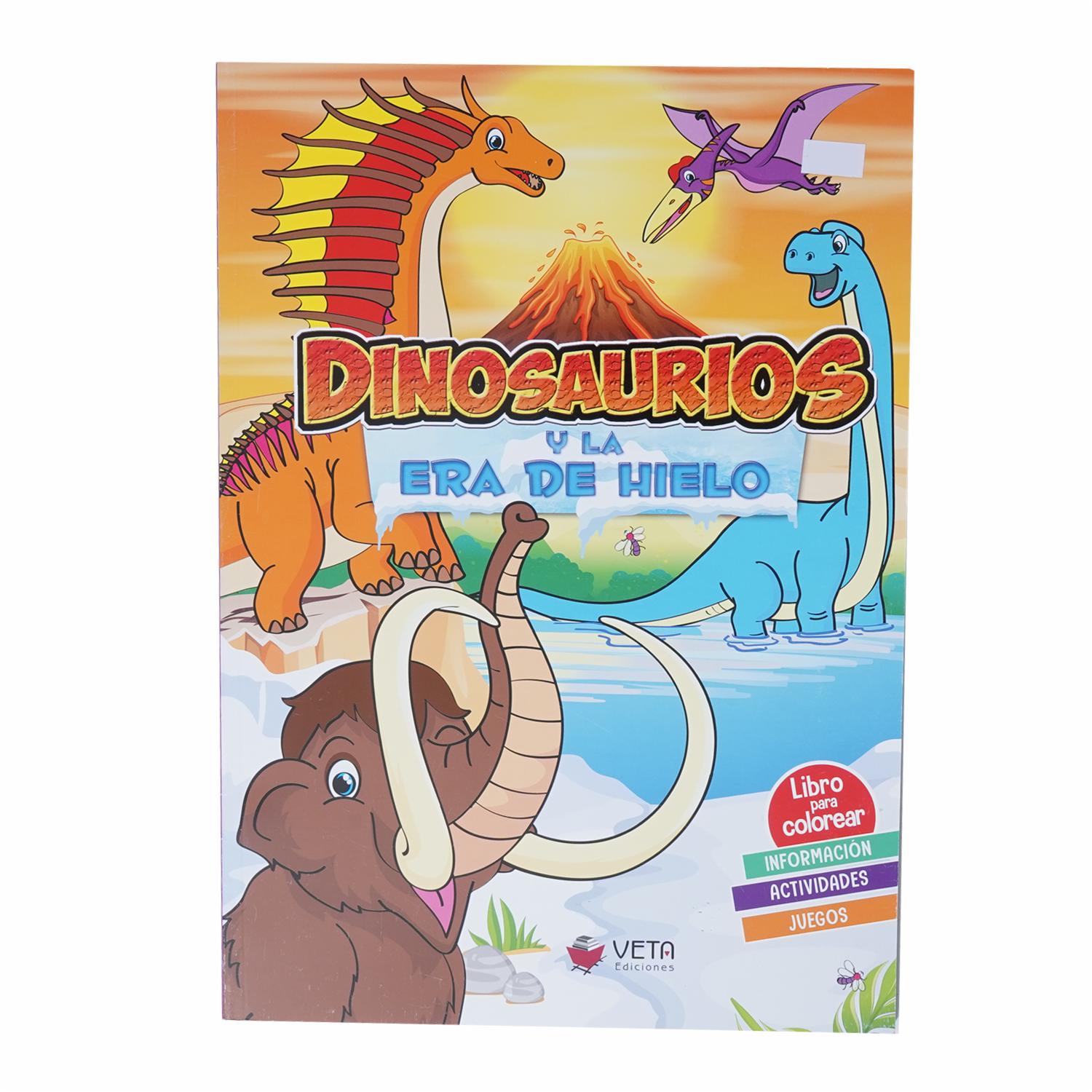 Libro Dinosaurios Y La Era Del Hielo VETA EDICIONES 64 Páginas