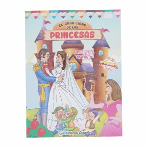 Gran Libro Col 4 Títulos De Las Princesas COQUITO 32 Páginas