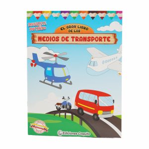 Gran Libro Col 4 Títulos De Medios De Transporte COQUITO 32 Páginas