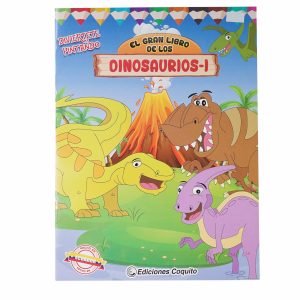 Gran Libro Col 4 Títulos De Los Dinosaurios COQUITO 32 Páginas