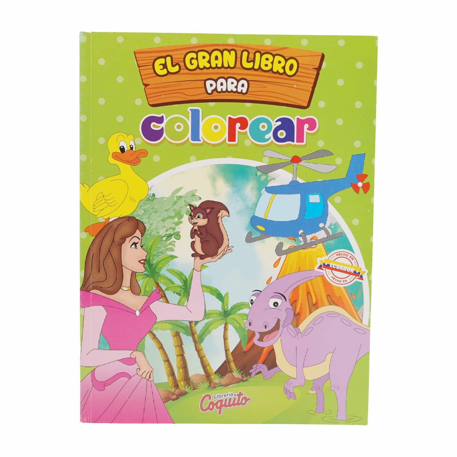 Libro Gran Libro Para Colorear COQUITO 152 Páginas