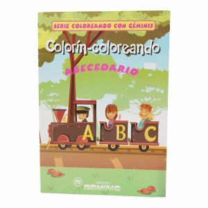 Libro Colorín Coloreando Abecedario RADMANDÍ 15 Páginas