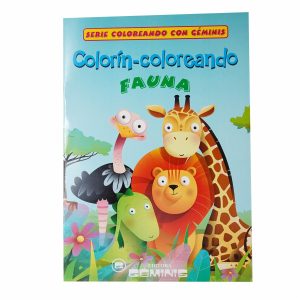 Libro Colorín Coloreando Fauna RADMANDÍ 15 Páginas