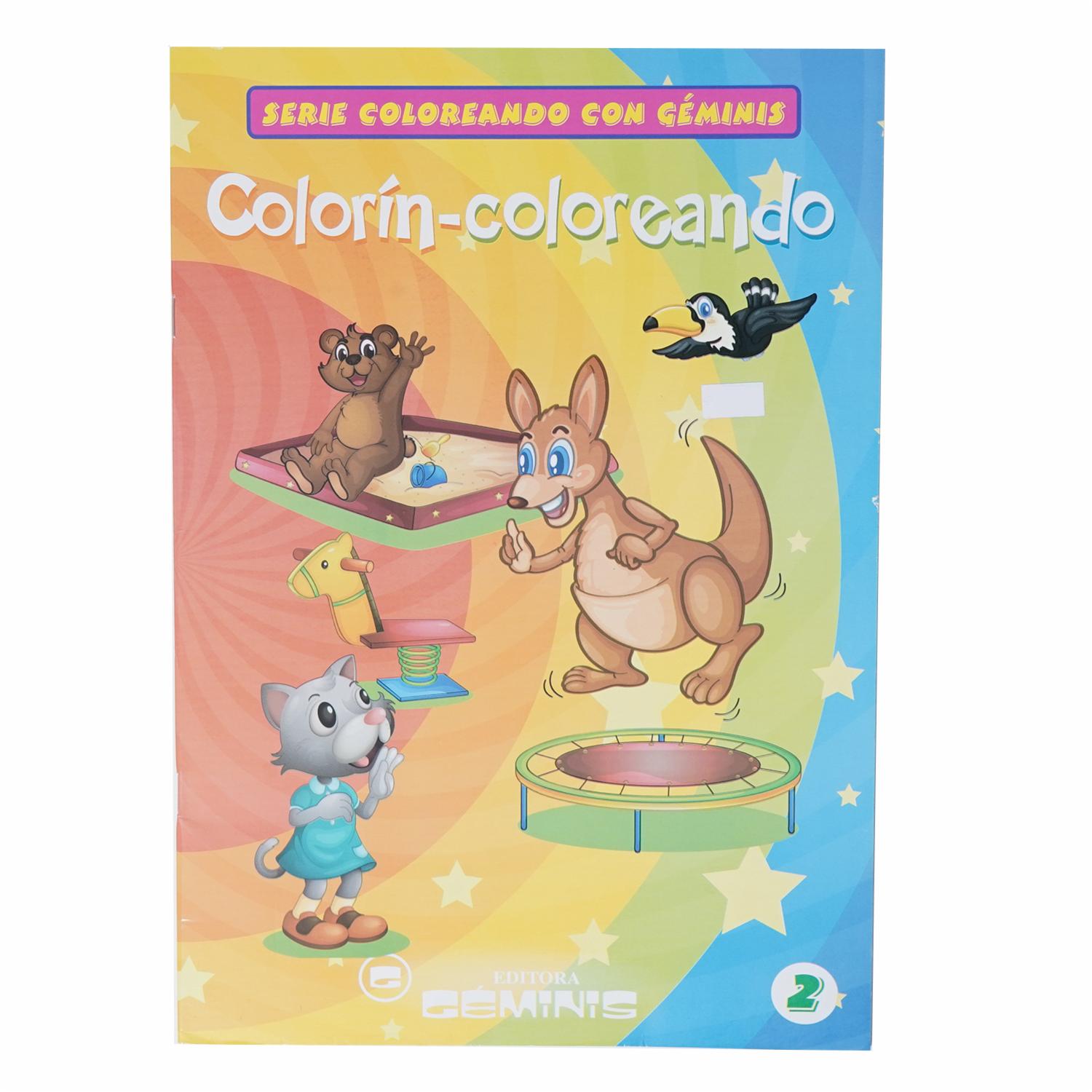 Libro Colorín Coloreando 2 RADMANDÍ 16 Páginas