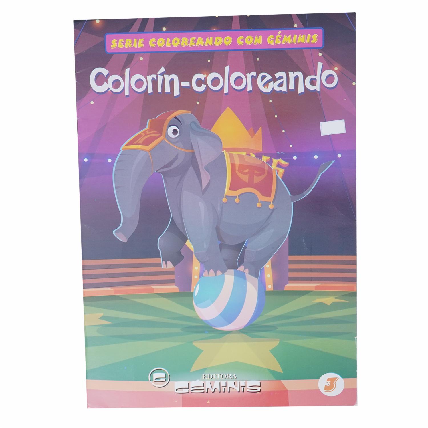 Libro Colorín Coloreando 3 RADMANDÍ 16 Páginas