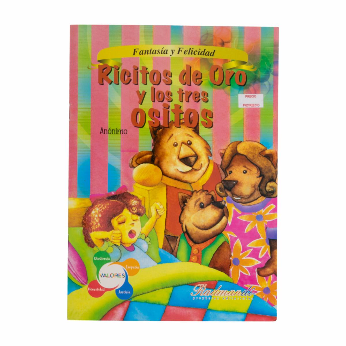 Libro Ricitos De Oro Y Los Tres Ositos A5 RADMANDÍ 11 Páginas