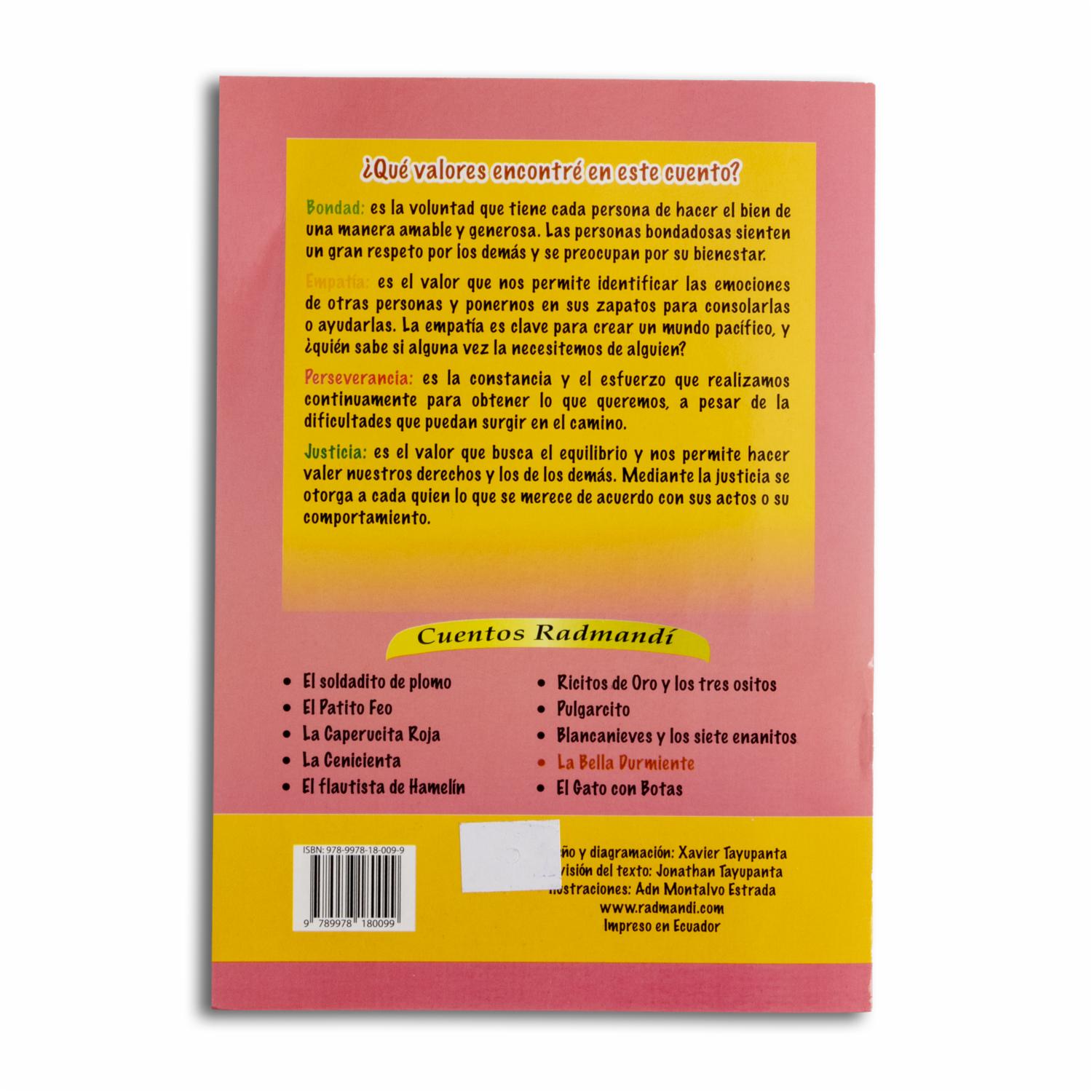 Libro La Bella Durmiente RADMANDÍ A5 - Image 2