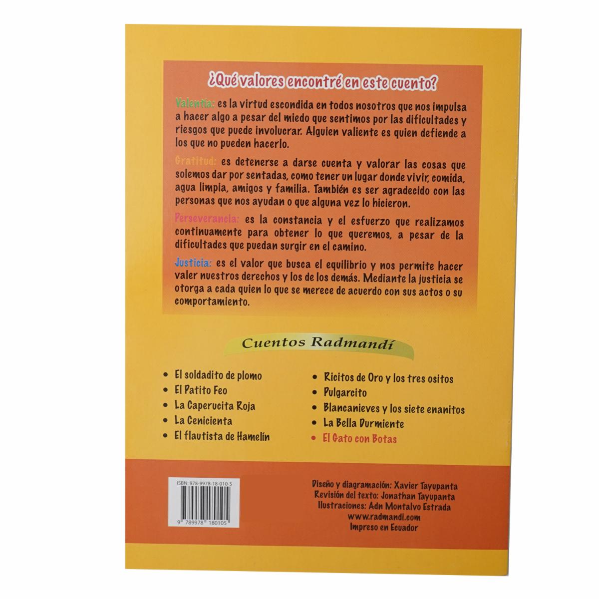 Libros El Gato Con Botas A5 RADMANDÍ 11 Páginas - Image 2