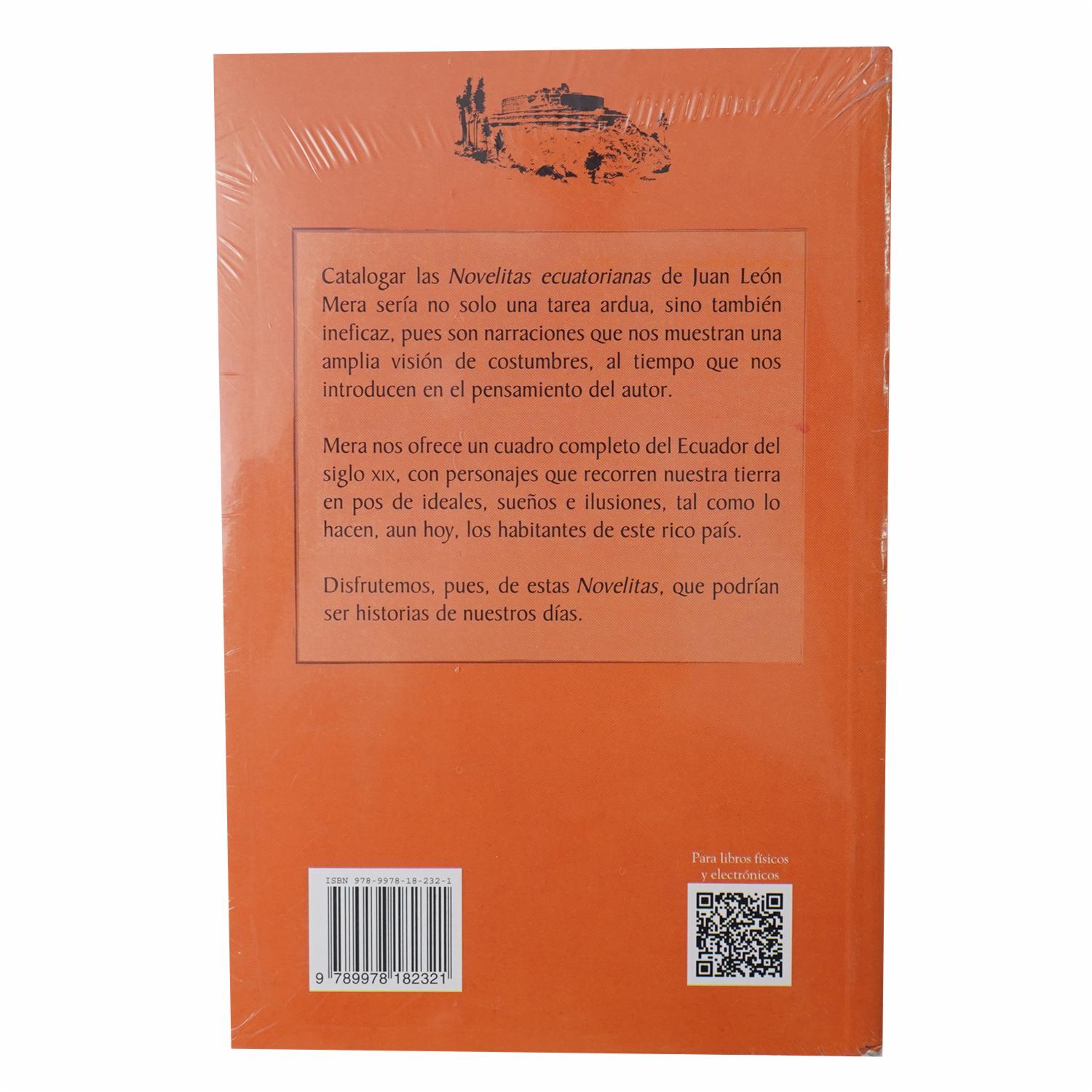 Novelitas Ecuatorianas Juan León Mera ARIEL 218 Páginas - Image 2