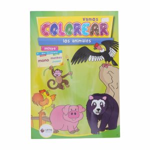 Libro Los Animales Vamos A Colorear EDARSI Unidad