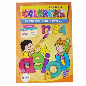 Libro Las Vocales Y Los Números Vamos A Color EDARSI Unidad