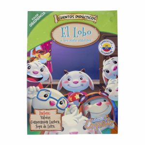 Libro El Lobo Y Los 7 Cabritos 18 Paginas COQUITO 18 Páginas
