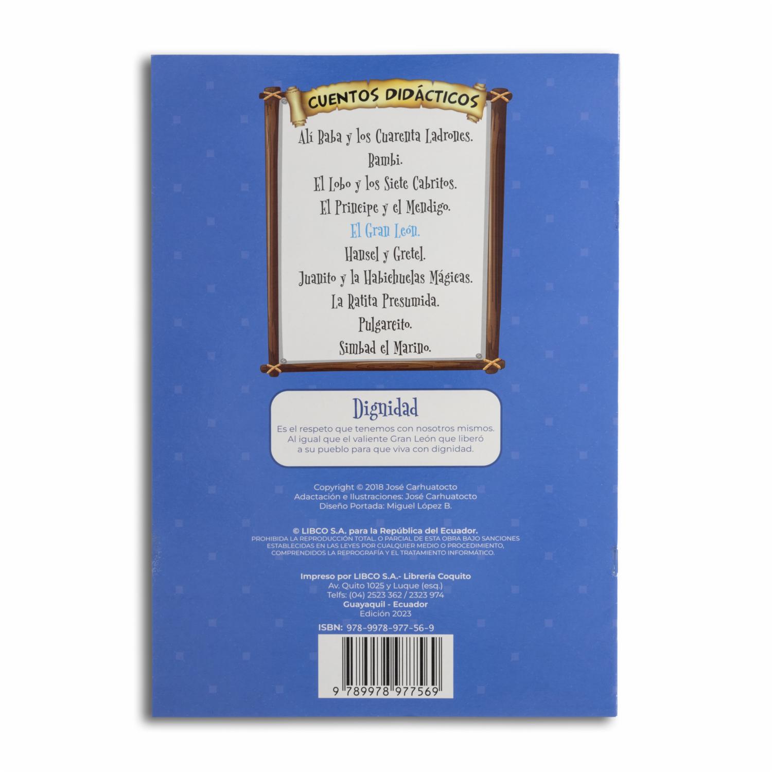 Libro El Gran Leon COQUITO 18 Páginas - Image 2