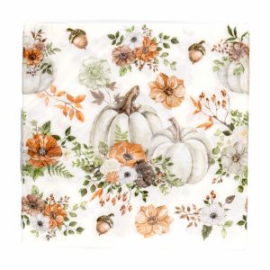 Servilleta Flor De Otoño 33 X 33 Cm DFHO X 20 Uds