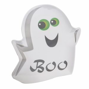 Bandeja Forma Fantasma De Halloween JOY 17,78 X 13,97 Cm