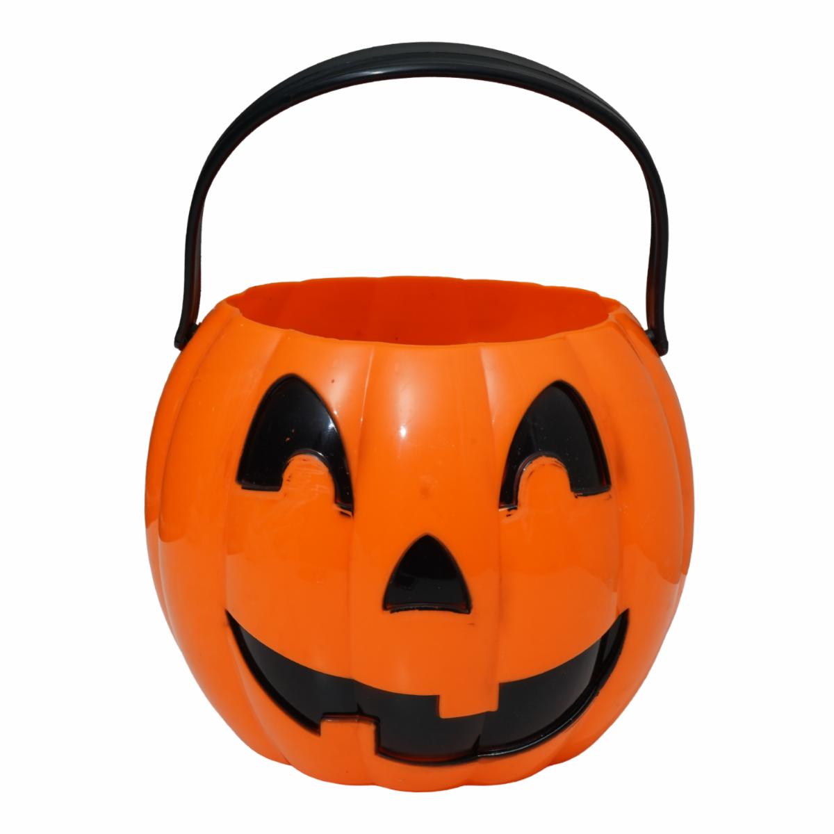 Canasta Calabaza Halloween HALLOWEEN Plástico