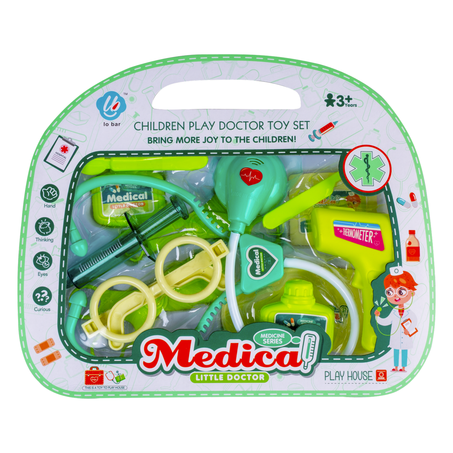 Set De Juego Maletín Médico THE LITTLE DOCTOR Incluye Accesorios - Image 2