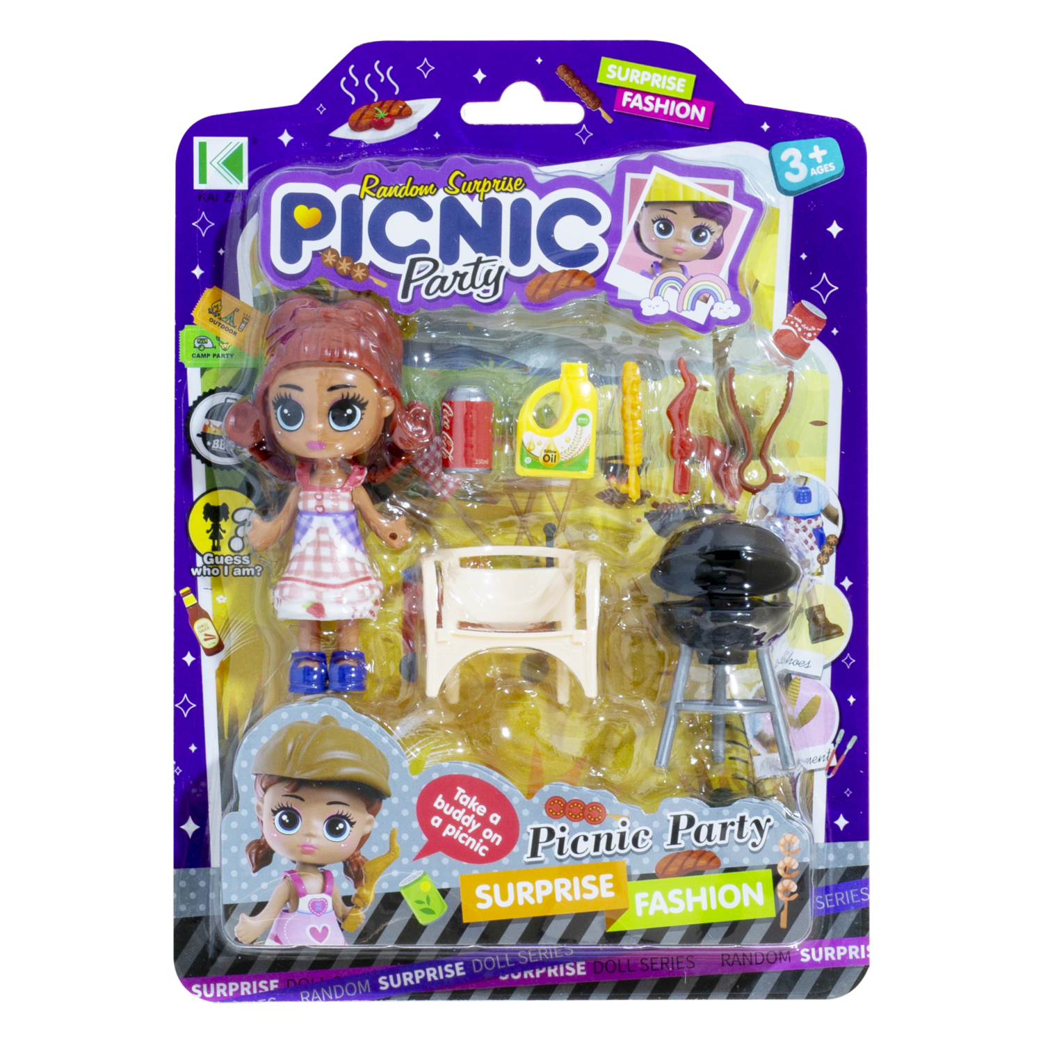 Set De Juego Fiesta De Picnic KOOME Incluye Accesorios