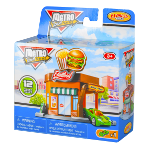 Set De Juego Ciudad Metropolitana EXPRESS WHEELS Modelos Surtidos