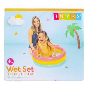 Piscina Inflable Tres Anillos INTEX Colores Surtidos