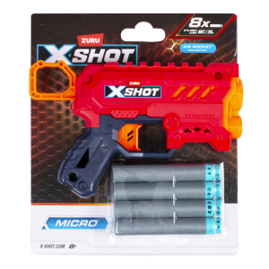 Lanzador Excel Micro 2.0 X SHOT Incluye 8 Dardos