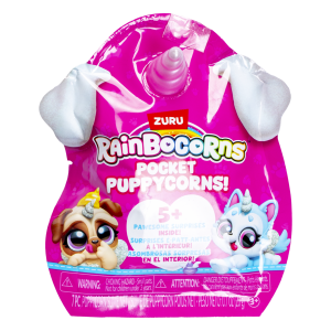 Peluche Puppycorn RAINBOCORNS Incluye 5 Sorpresas