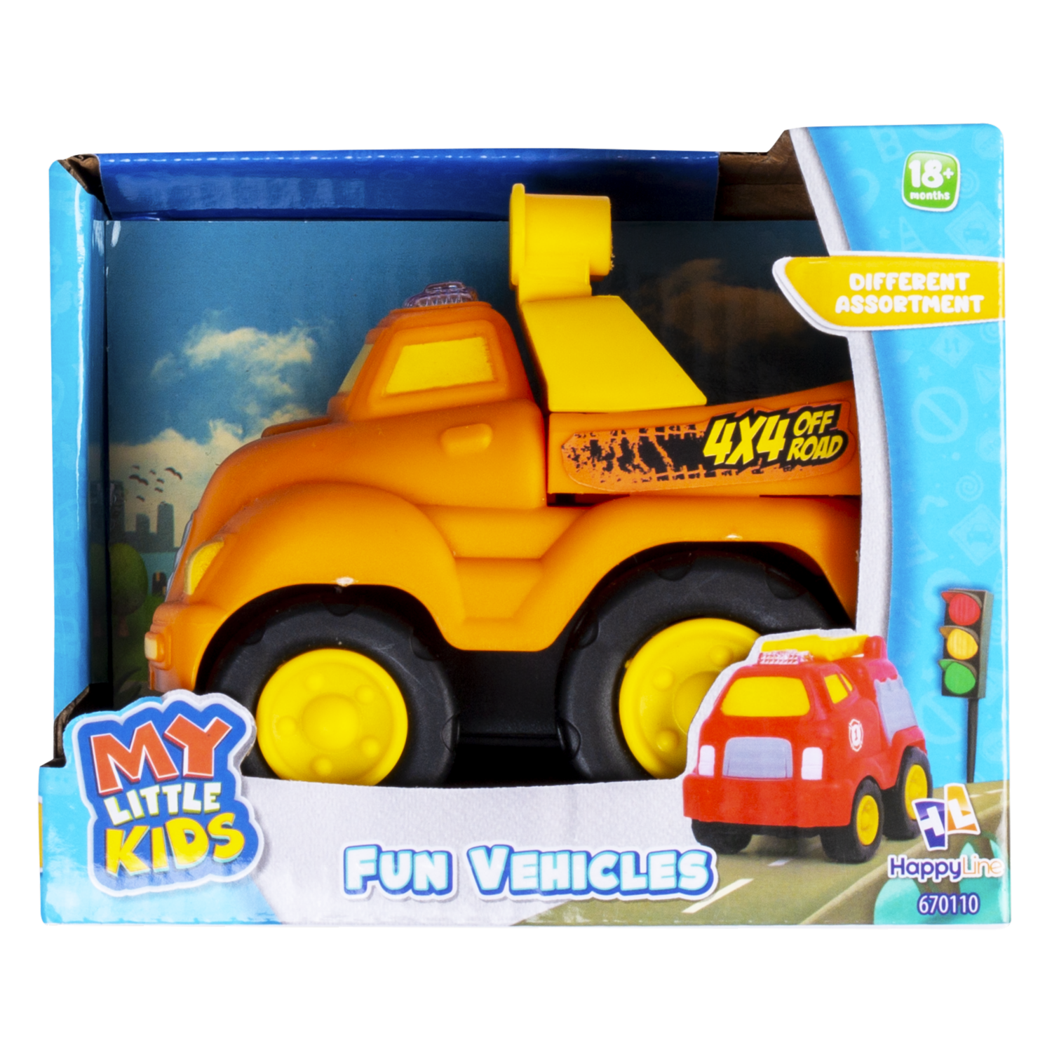 Camión 4 X 4 MY LITTLE KIDS Con Sonido