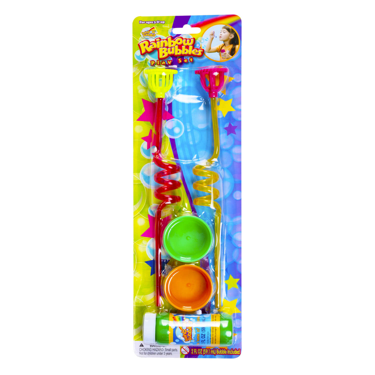 Burbujas En Espiral RAINBOW BUBBLES Colores Surtidos - Image 2