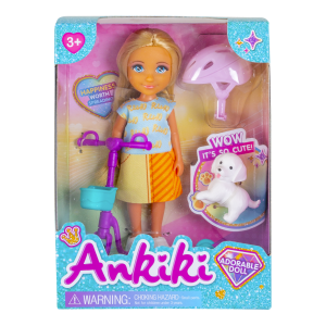 Muñeca Con Scooter ANKIKI Incluye Casco