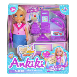 Set De Juego Un Día De Clases ANKIKI Incluye Accesorios