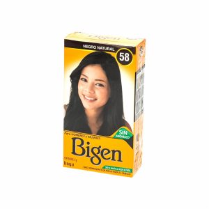 Tinte De Cabello Tono N58 Negro Natural BIGEN Unidad