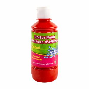 Pintura Escolar Lavable Color Rojo LPS 250 Ml