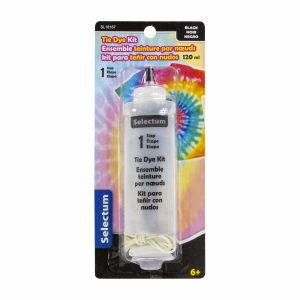 Kit Para Teñir Ropa Con Nudos Color Negro LPS 120 Ml