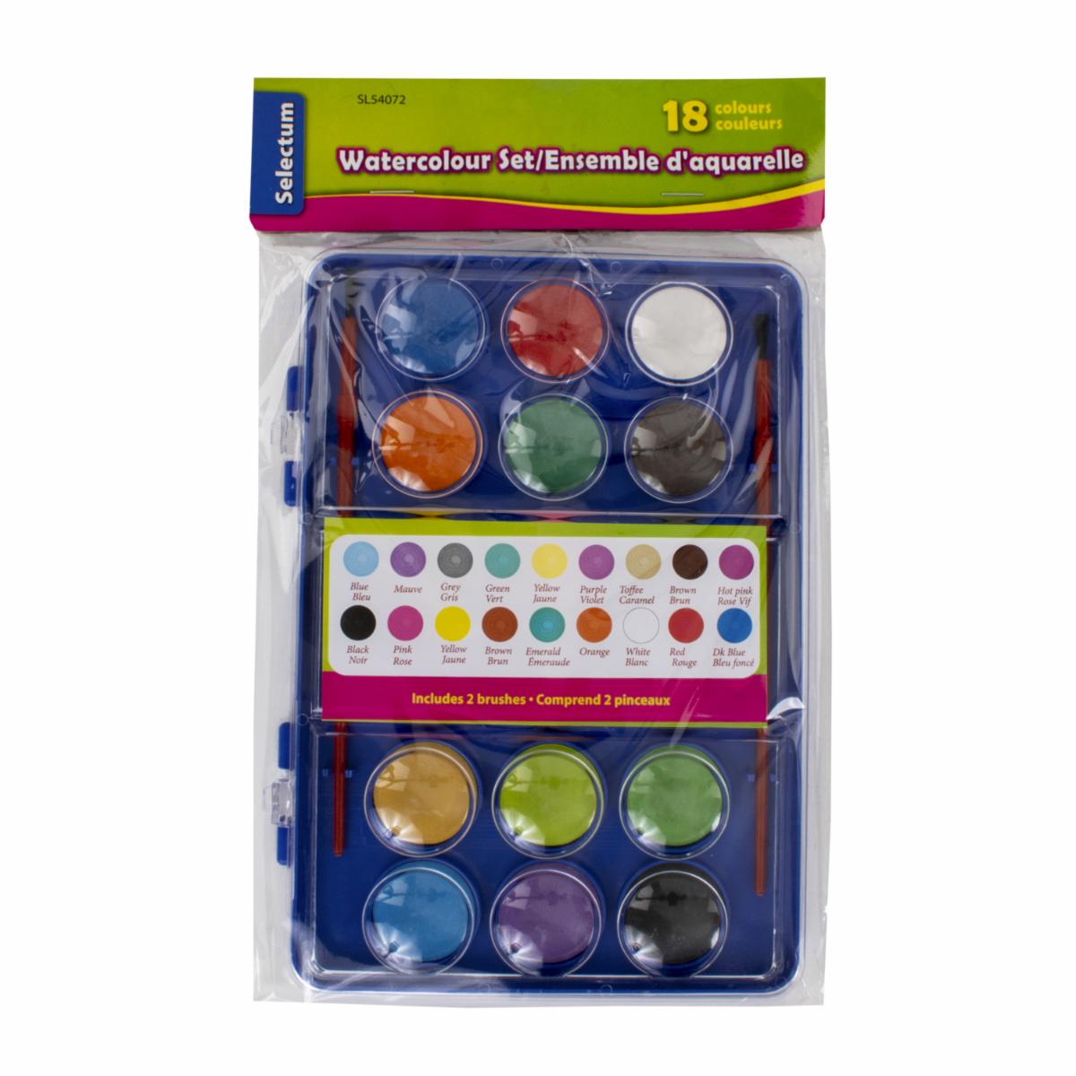 Caja De Pintura De Acuarela LPS X 18 Colores