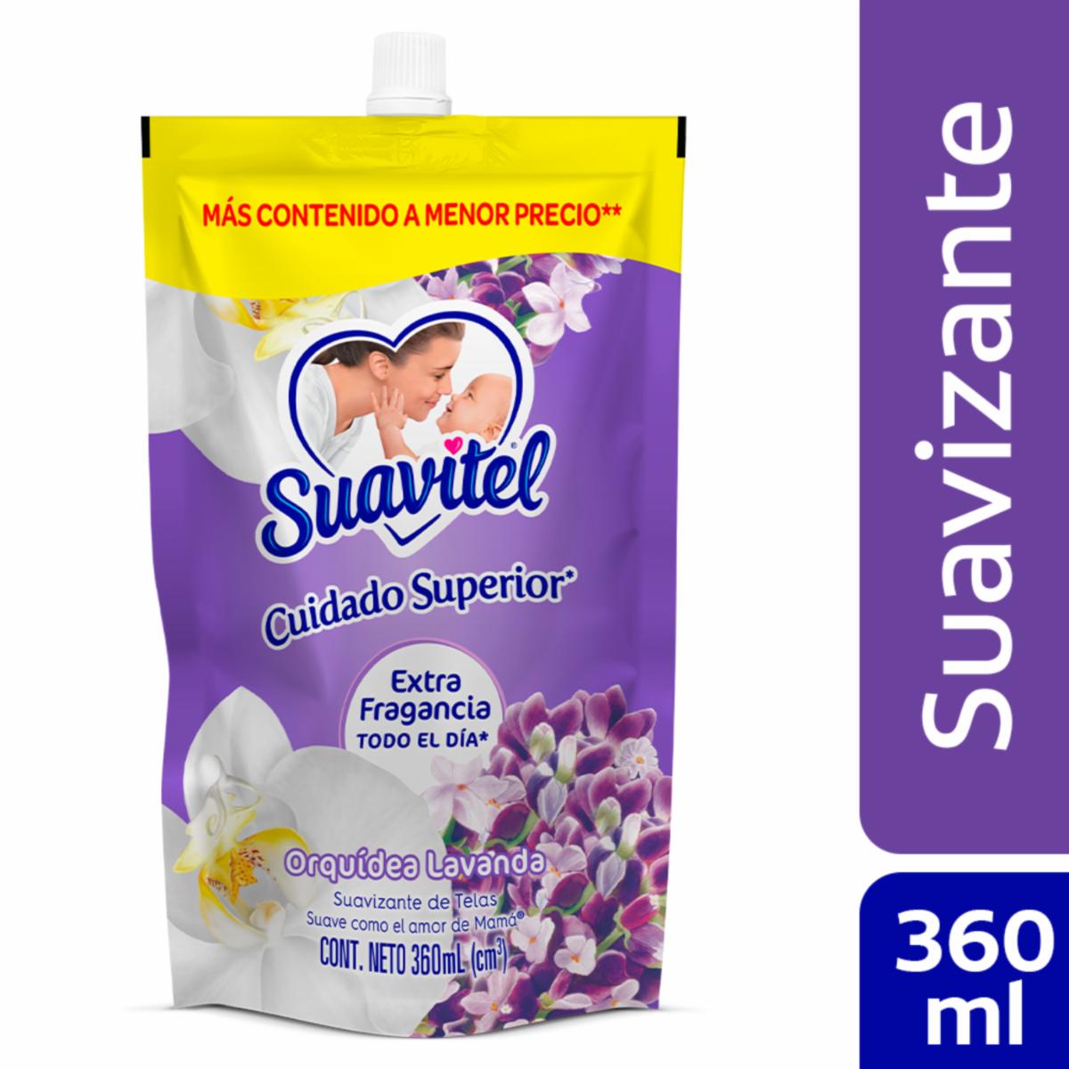 Suavizante De Ropa Cuidado Superior Orquídea Lavanda SUAVITEL 360 Ml