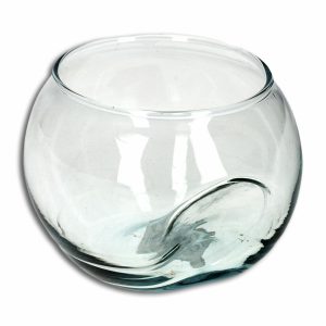 Pecera  Decorativa Acostada VIDRIO ARTE ABA6