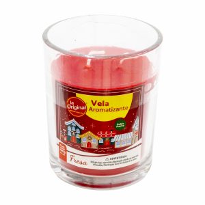 Vela Navideña Fresa LA ORIGINAL 200 G