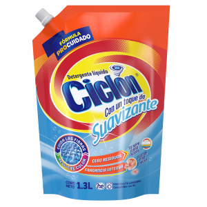 Detergente Líquido Con Suavizante CICLÓN 1300 Ml