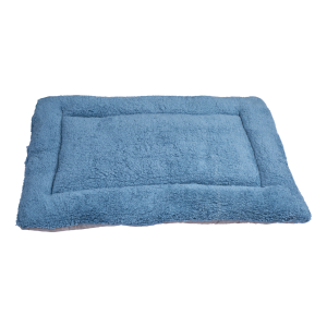 Colchoneta Para Perro Beige Azul Soft CASAMIGA 50cm x70cm