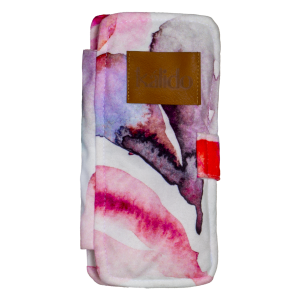 Estuche Porta Brochas De Maquillaje Blanco KALIDO Tela